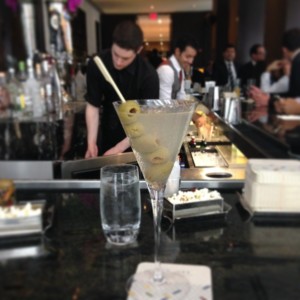 NEW YORK - A beautiful martini that I had this earlier this summer at the Langham Place, Fifth Avenue. Photo by Barb DeLollis.