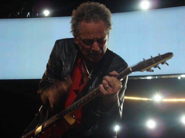 Michael Kilgore snapped this photo of Fleetwood Mac guitarist Lindsey Buckingham.