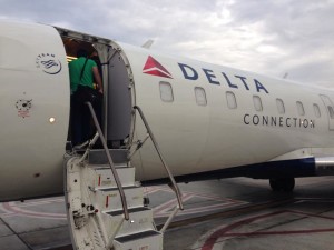 Photo of a regional jet that flies for Delta by reader and road warrior Doug Levy.