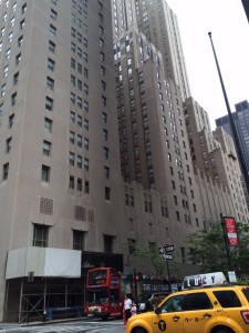The Waldorf Astoria occupies a full city block at 301 Park Ave.