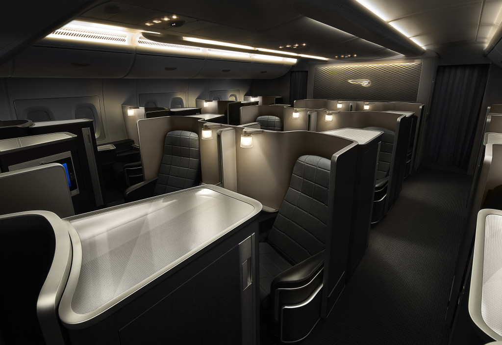 British Airway's First cabin on the A380.