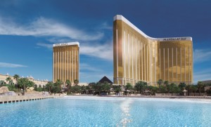 Delano Las Vegas, an MGM property where Hyatt loyalty members can earn and burn points.