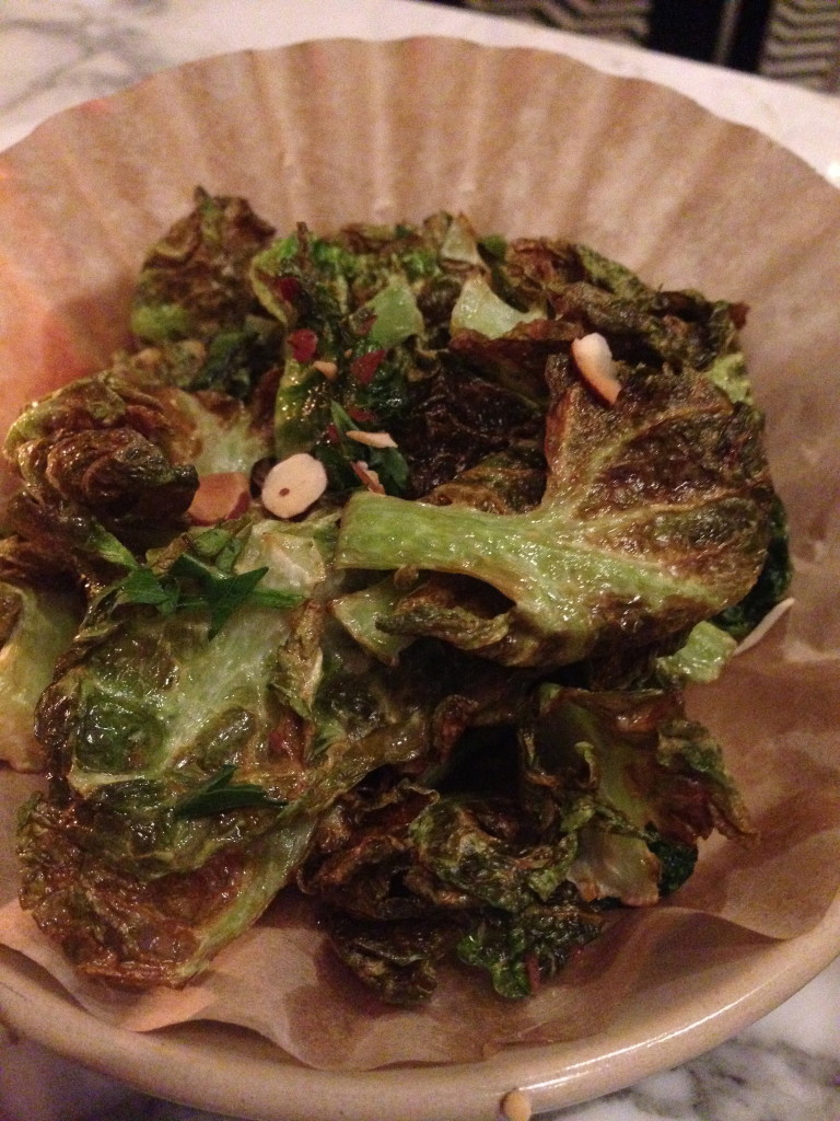The famed Brussels sprouts. Travel Update photo by Barb DeLollis.