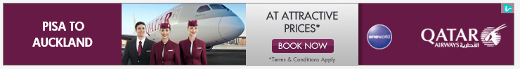 Qatar Airways uses targeted Internet advertising well. This appeared after I did my search.