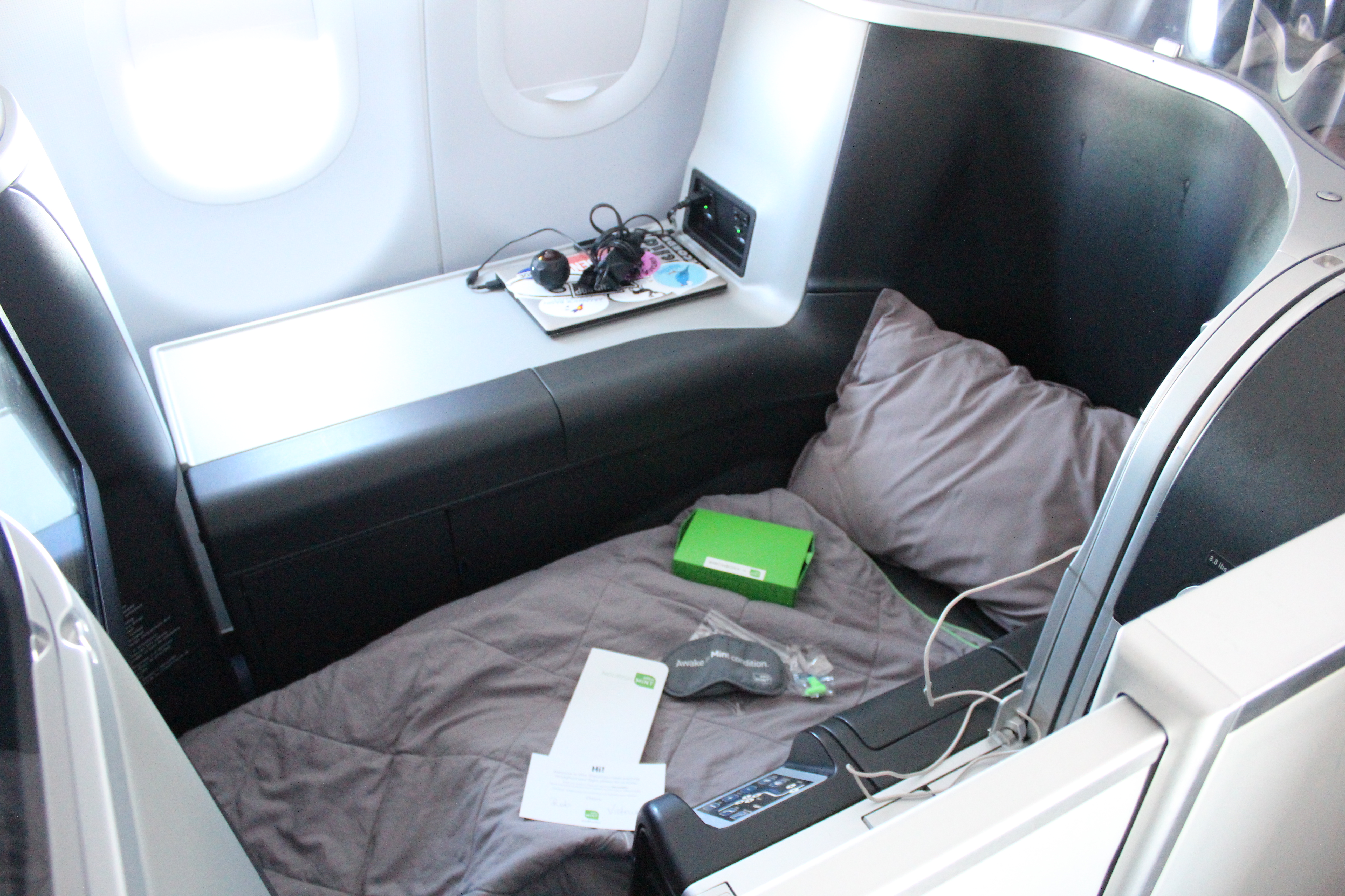 JetBlue Mint Class Suite Bed