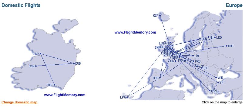 An example of the maps that FlightMemory produces