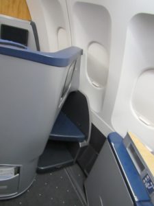 Legroom and Foot Cubby