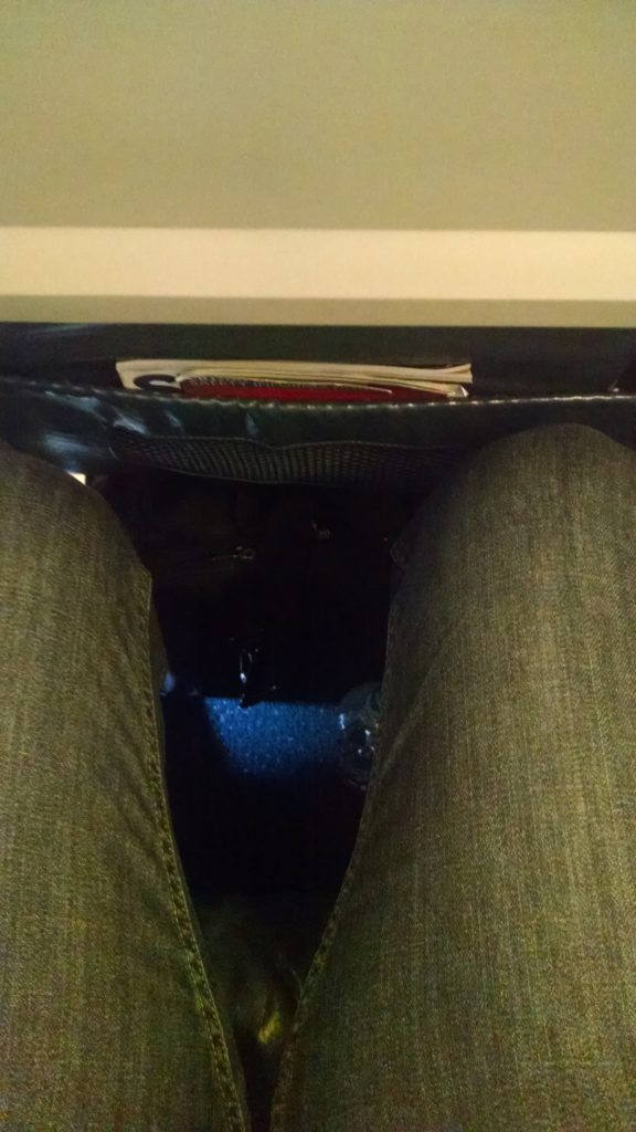 Not as much legroom as before