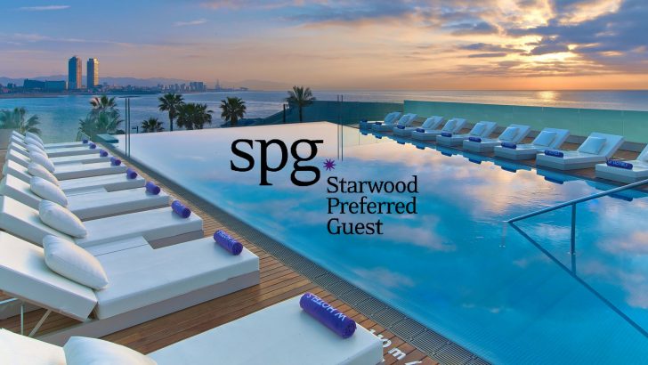 SPG is the official loyalty program of Starwood Hotels