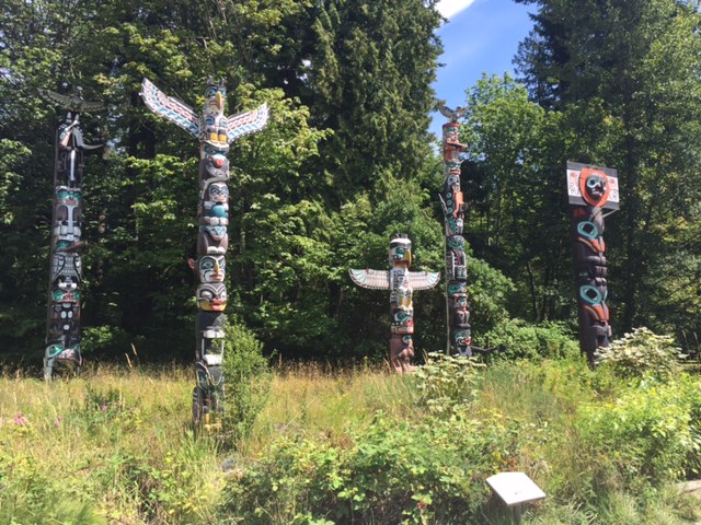 Visit The Totems in Stanley Park