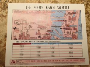 Miami Beach Shuttle available for guests - $12/person