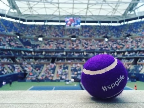 #spglife - SPG Moments at the US Open! Redeem your points for an experience. Courtesy of Starwood Hotels