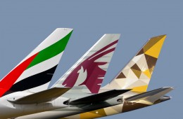The Big Thee Gulf Carriers (Courtesy of Airways Magazine)