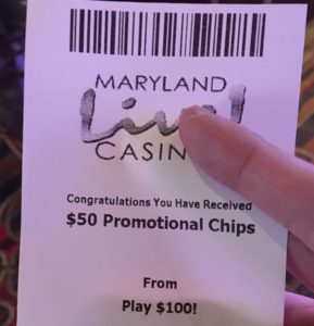 $50 in Promotional Chips. Don't do it.