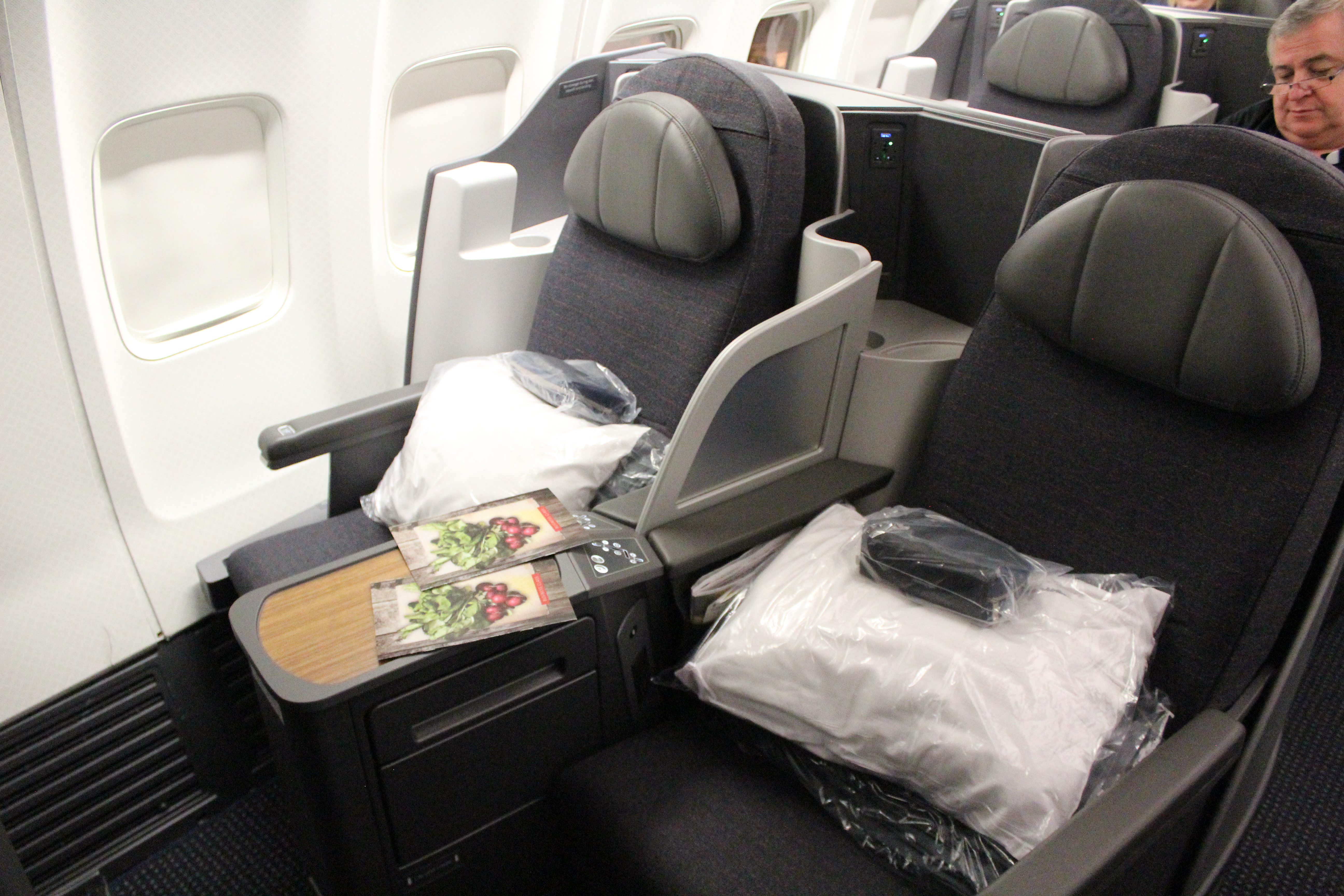 American Airlines new Boeing 757 Business Class