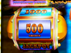 Example of Jackpot amounts for a 50 cent spin. By Azure Gaming.