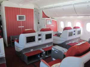 Business Class Cabin Hainan Airlines 787