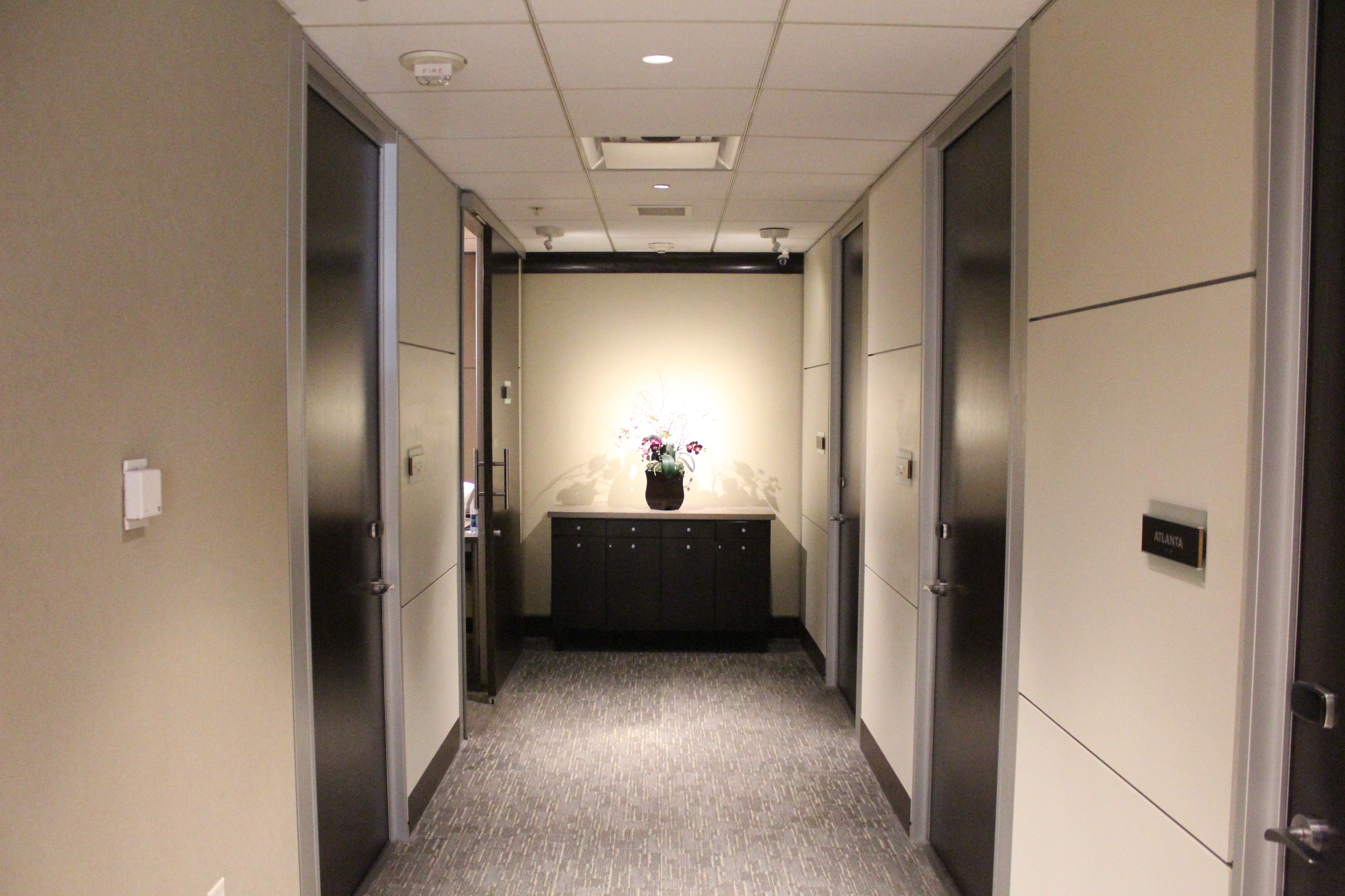 Minute Suites ATL Hallway to Rooms