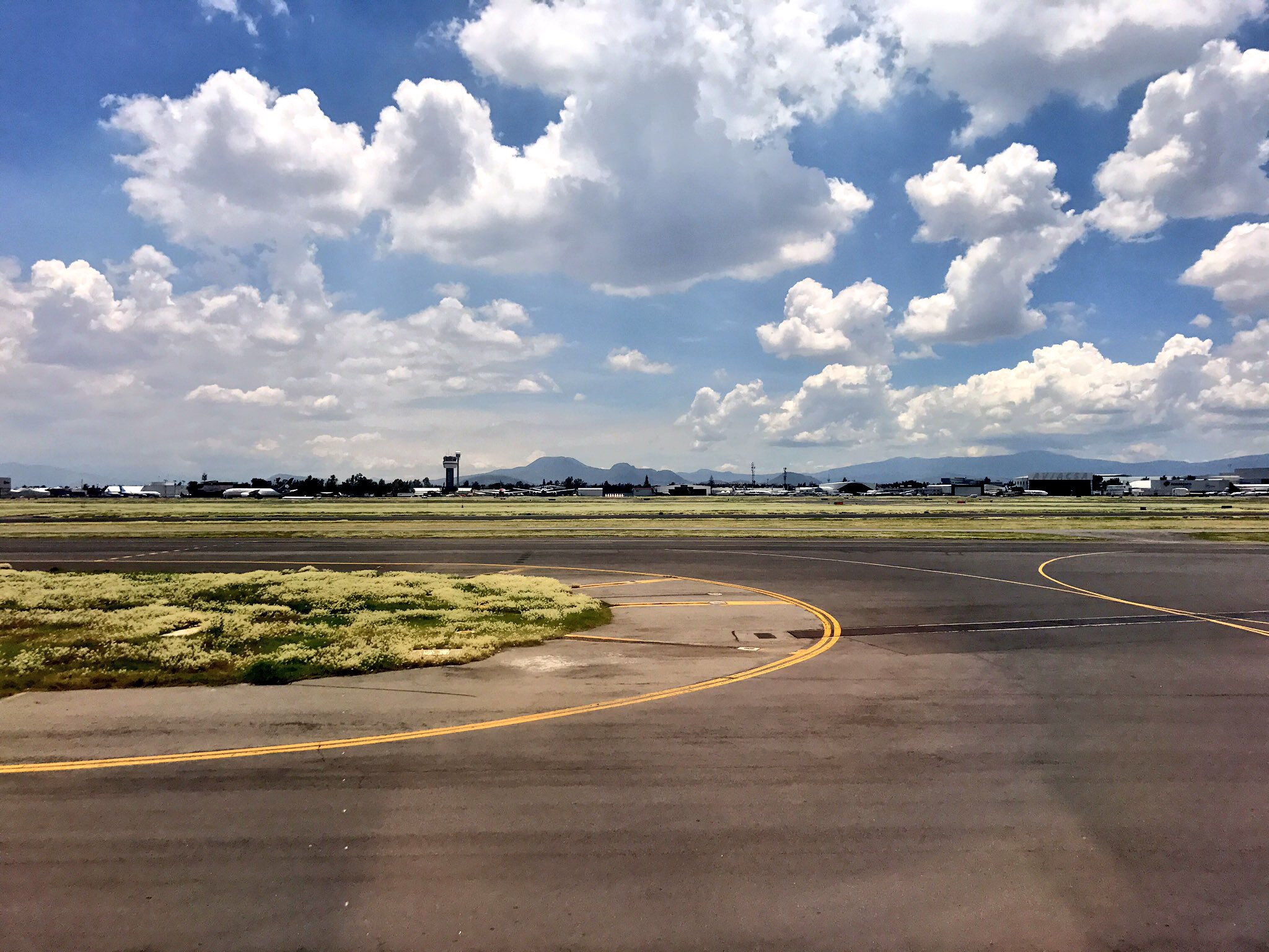 View for Mexico City's Current Airport