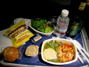 American Airlines Meal from 2005
