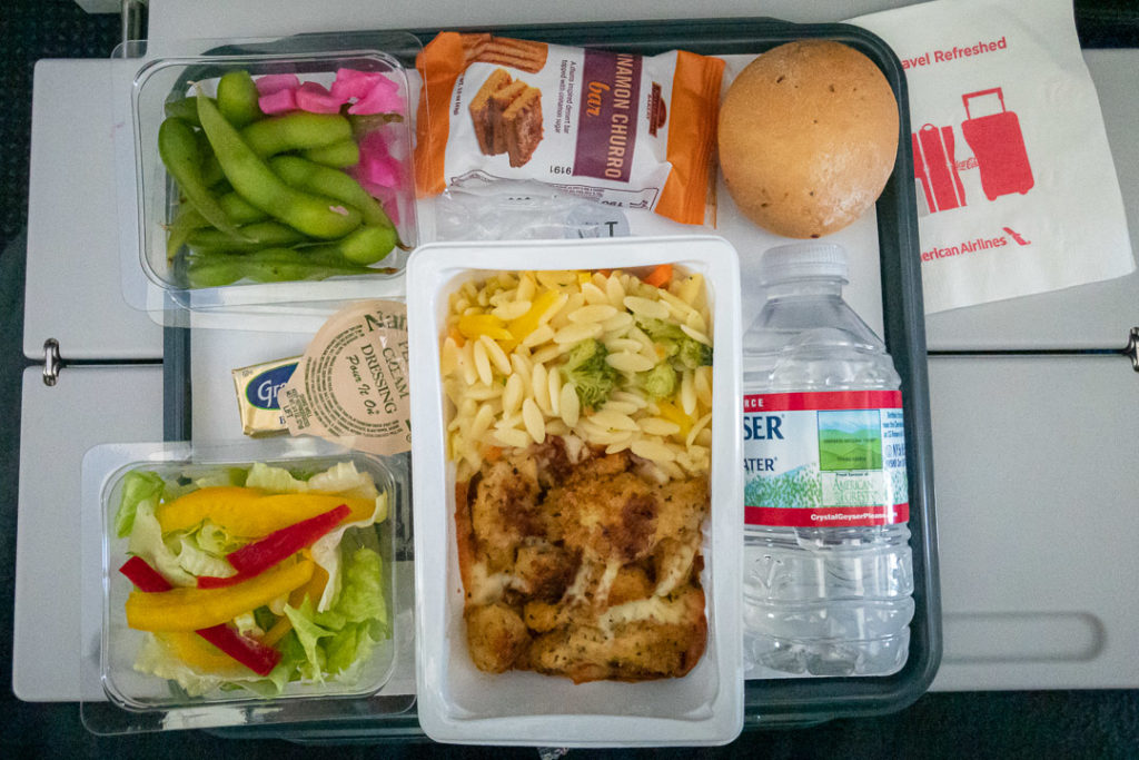 American Airlines Lunch