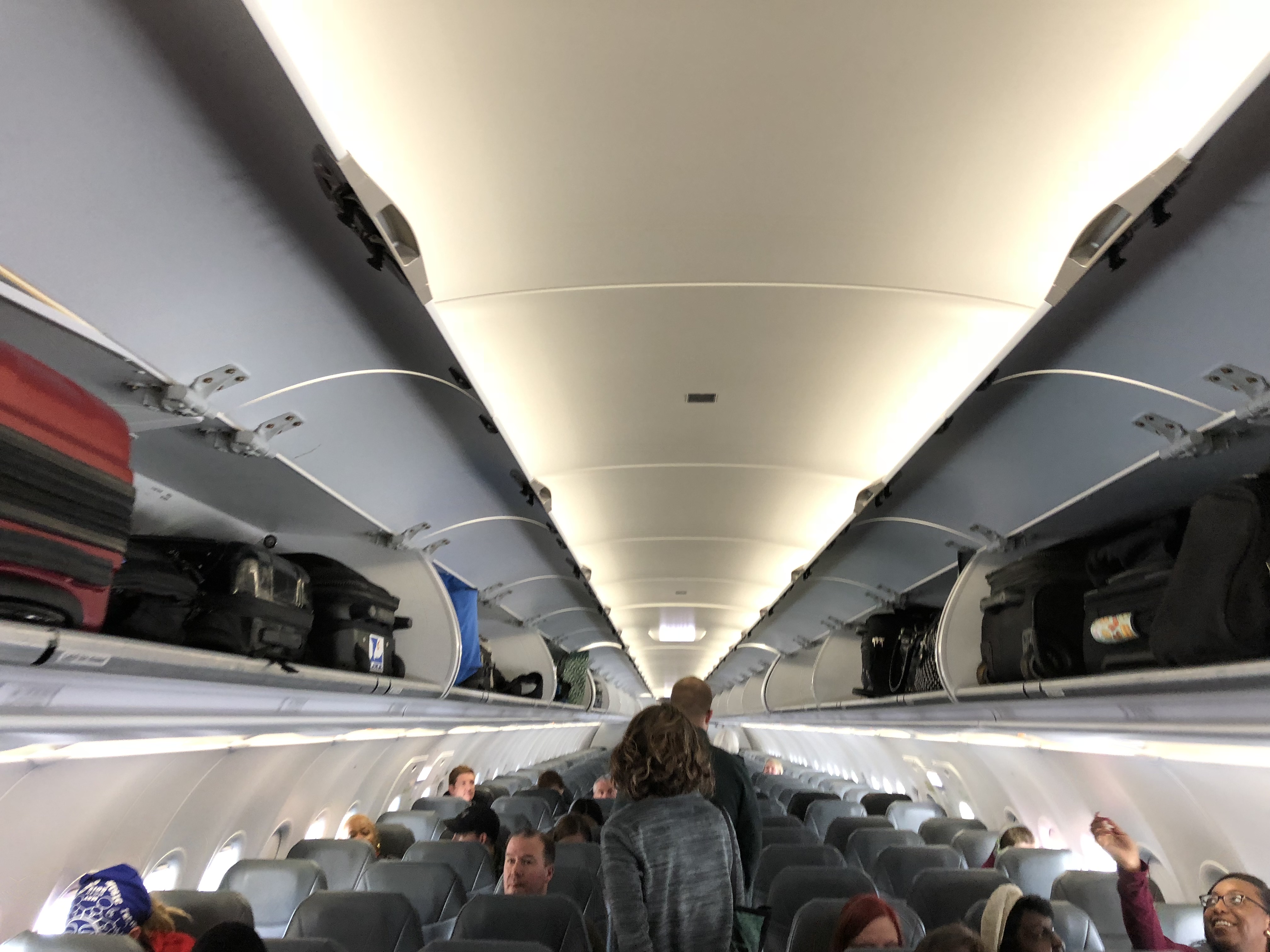 Frontier Airbus A320 Interior