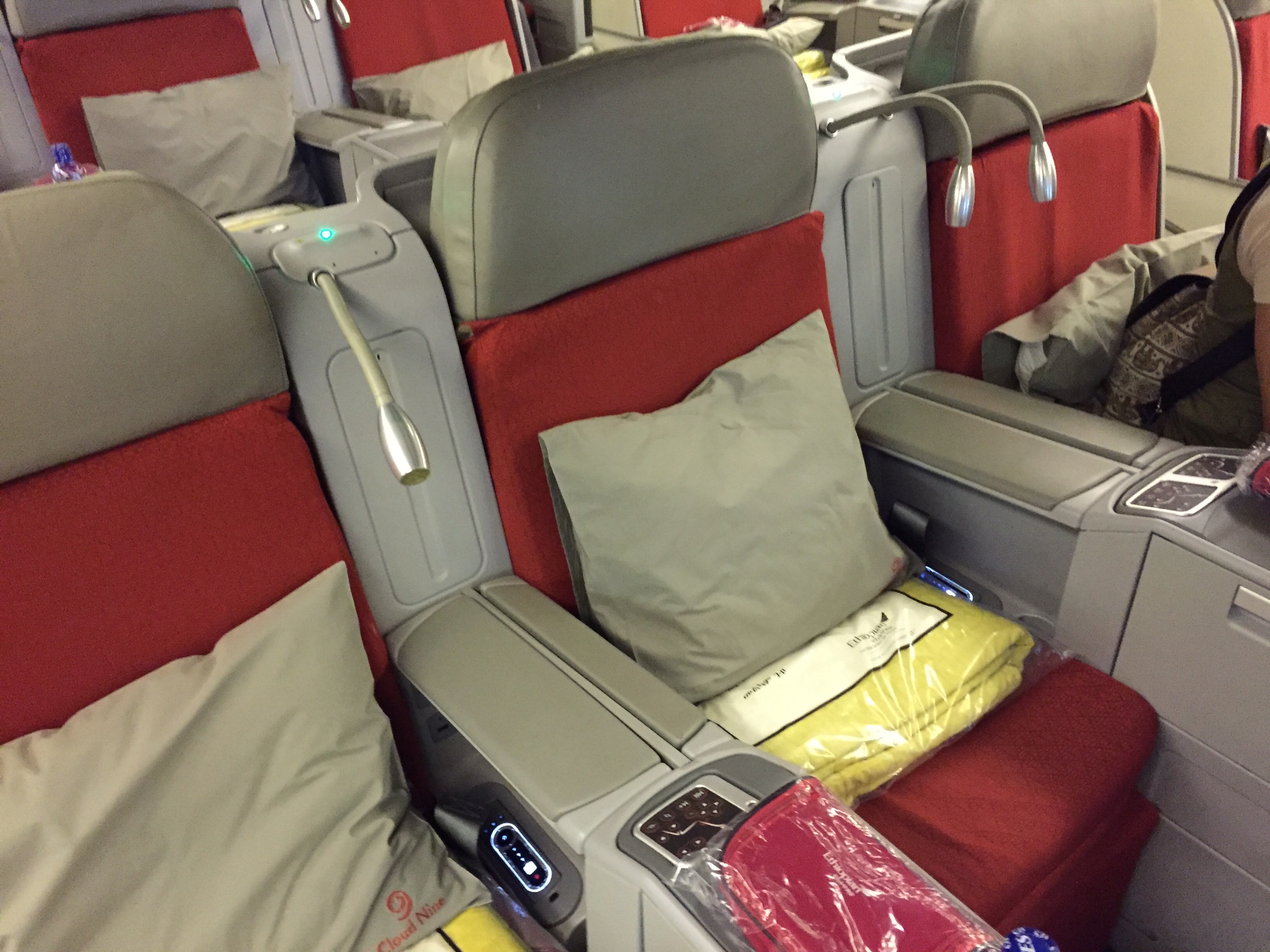 Ethiopian Airlines Flight 503 Seating Chart