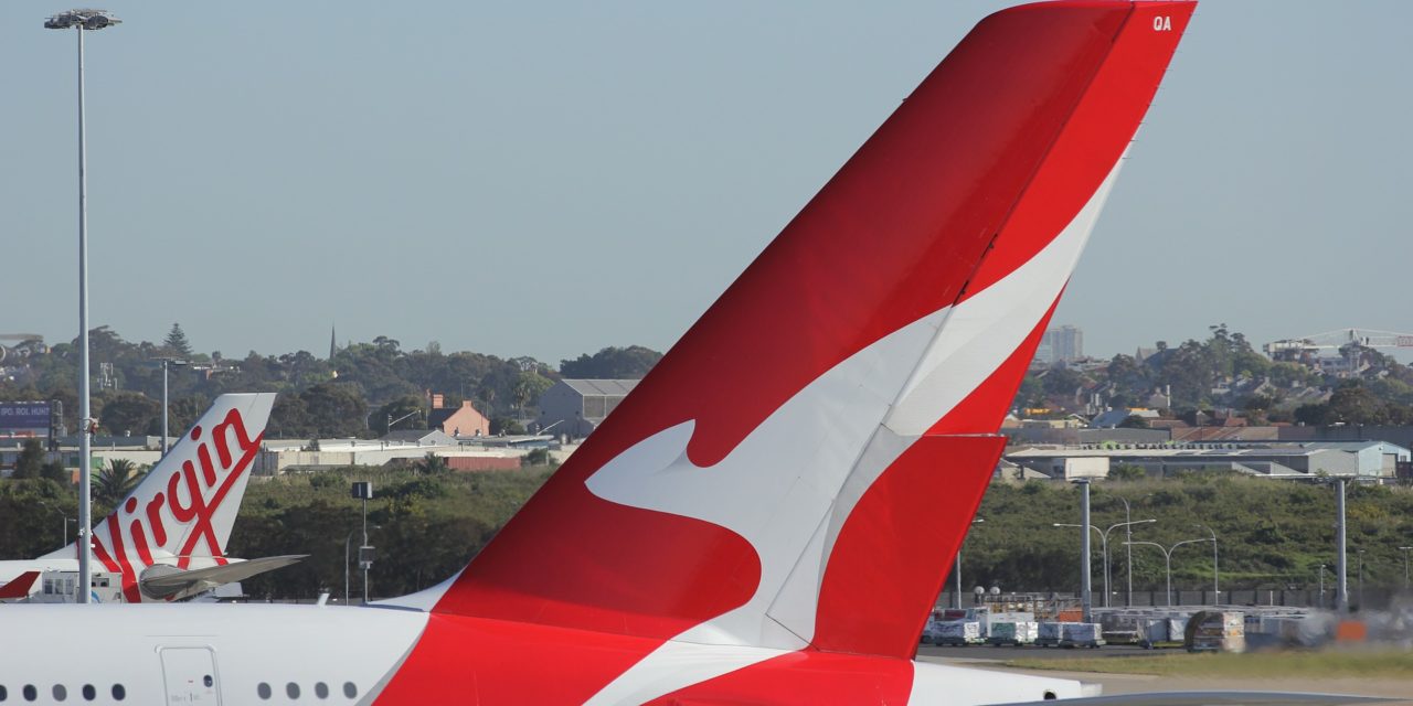 Qantas Stock Chart